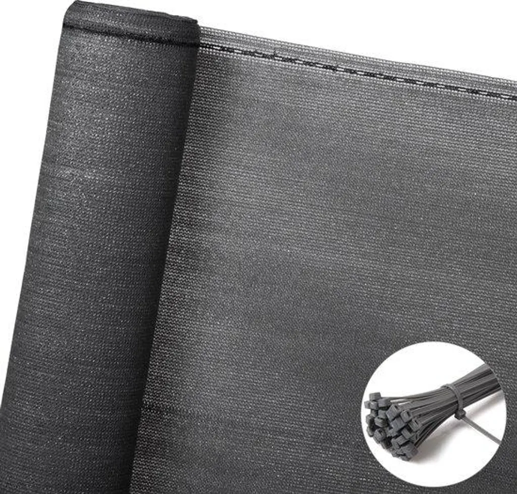 Solution anti-vent et vis-à-vis 1,5 x 6 m Anthracite haute qualité