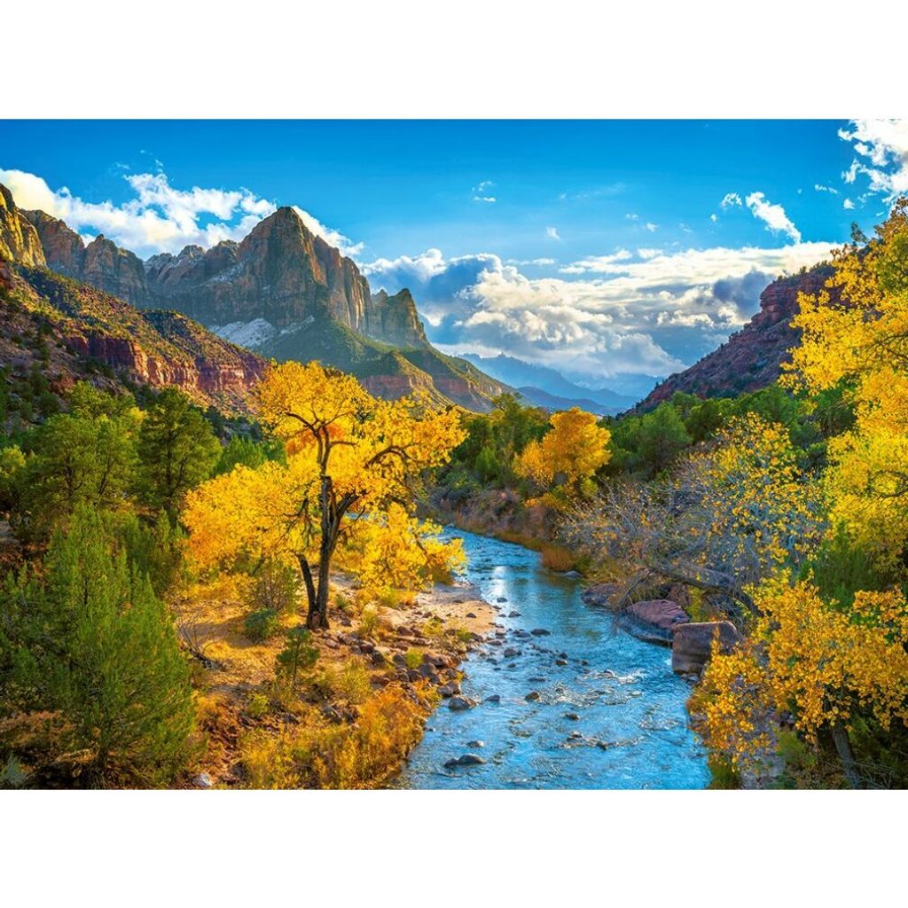 Castorland Puzzle Zion Nationalpark Herbst USA - 3000 Teile Produktbild 