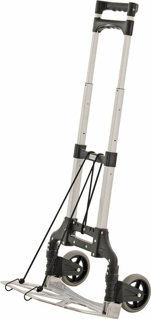 Alu-Sackkarre Klappkarre Faltkarre, teleskopierbar - Traglast: 60 kg