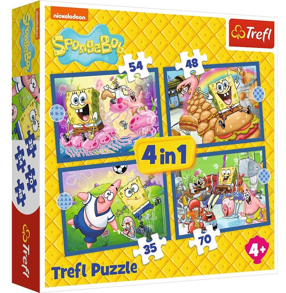 Trefl 34674, 70 piezas, Dibujos animados, 4 años/años Imagen del producto 