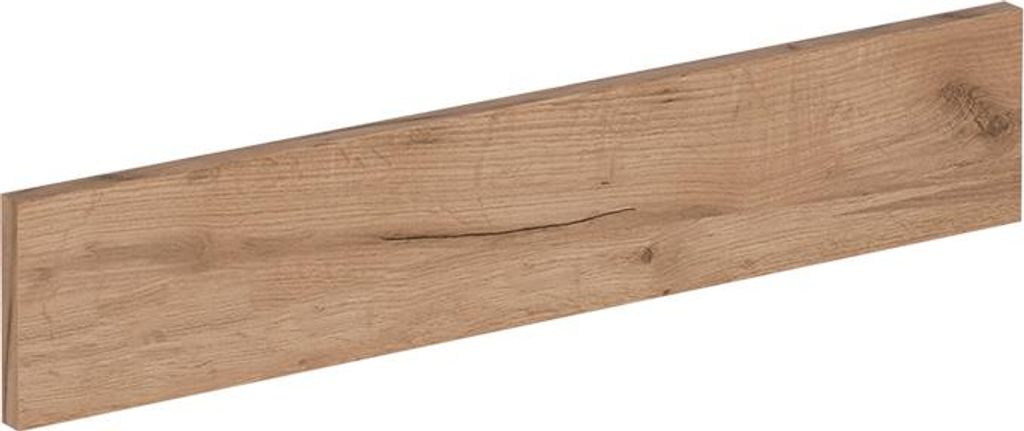 Vicco Küchenfront R-Line, 59.6 x 11.2 cm Möbelfront für den Herdumbauschrank, Goldkraft Eiche