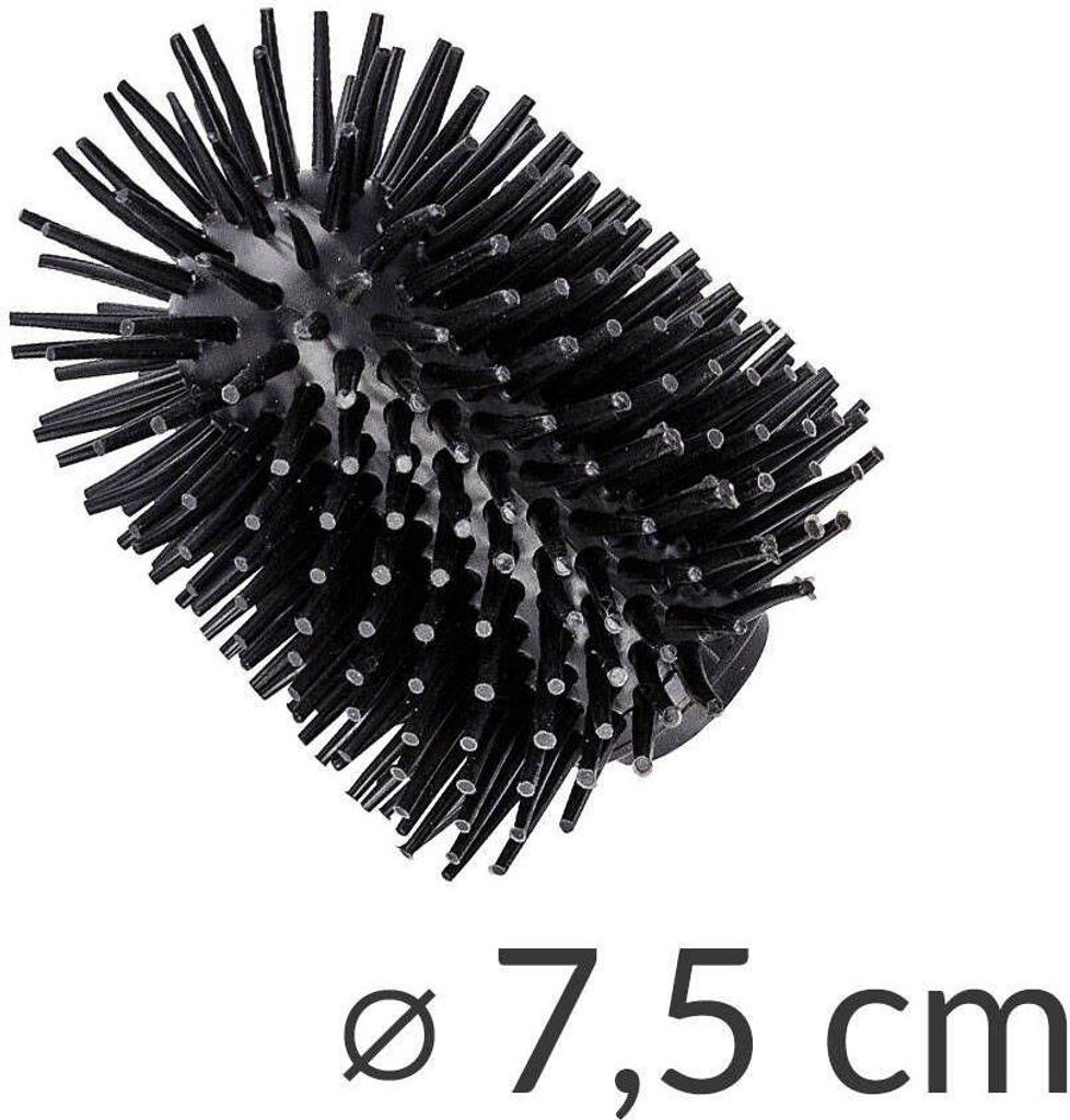 WENKO WC Garnitur Toiletten Bürsten Klo Halter Ares Schwarz Produktbild 12