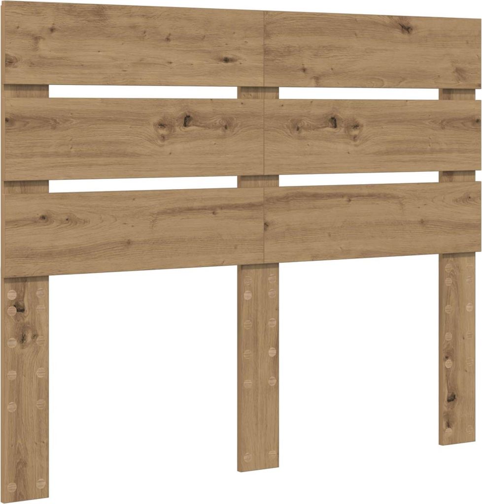vidaXL Kopfteil Artisan-Eiche Holzwerkstoff