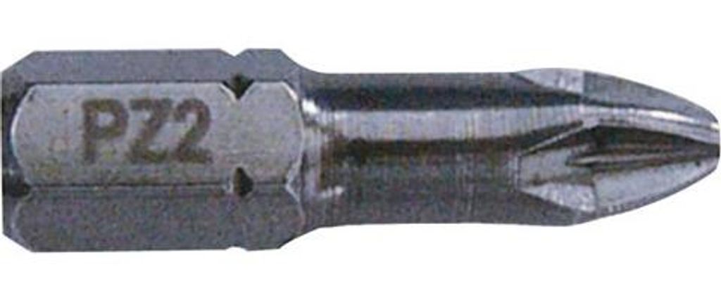 Pozidriv-Peitsche Pz1 Länge 25 mm Geschmiedet Bl3 - Riss