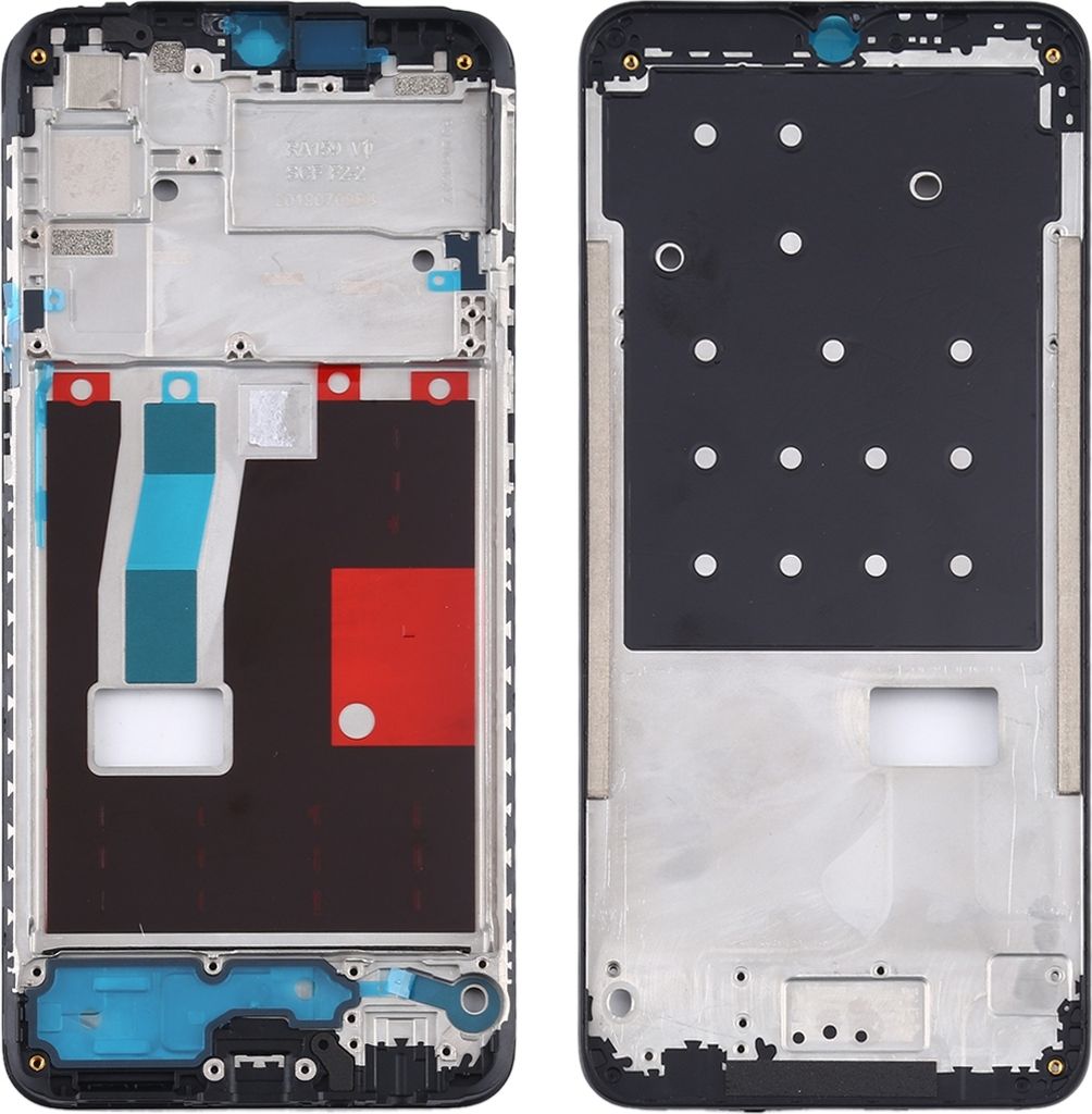 Gehäuse Rahmen Mittelrahmen Deckel für OPPO Realme 5 Pro Schwarz Ersatz Teil Neu