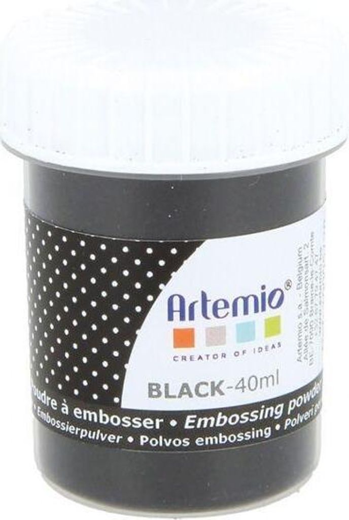 Embosovací prášok 40 ml - čierny Obrázok produktu 