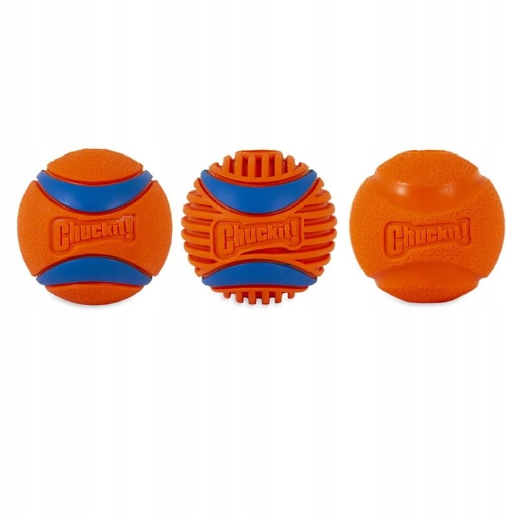 Chuckit! Packung Mit 3 Bällen Orange 6 cm Orange 6 cm Produktbild 