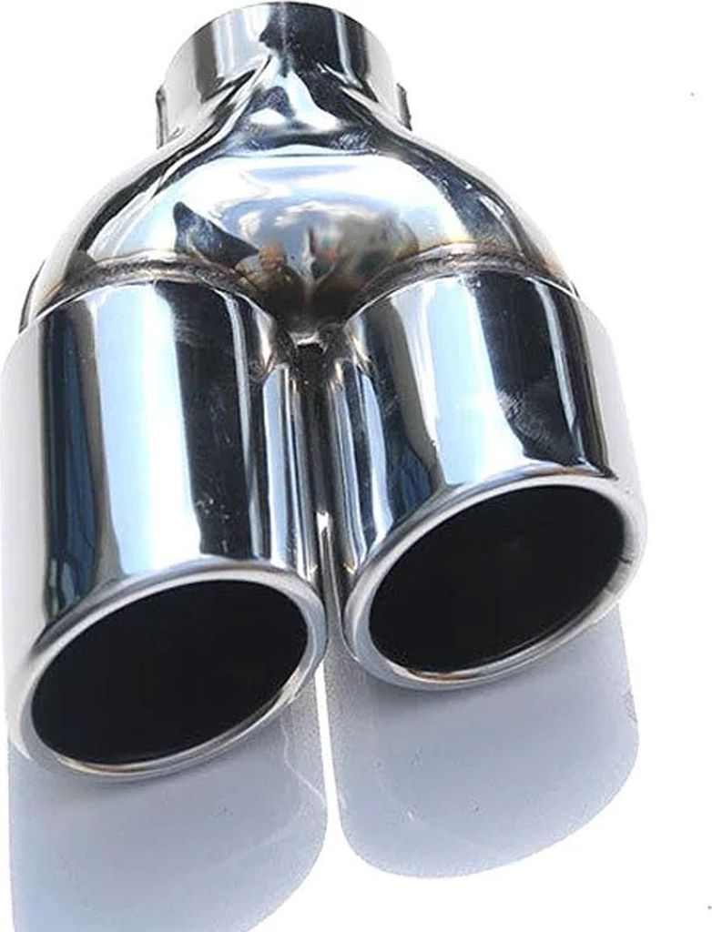 Auspuffblende Endrohr Auspuff Blende 1 Teilig Chrom Edelstahl Rechts oder Links