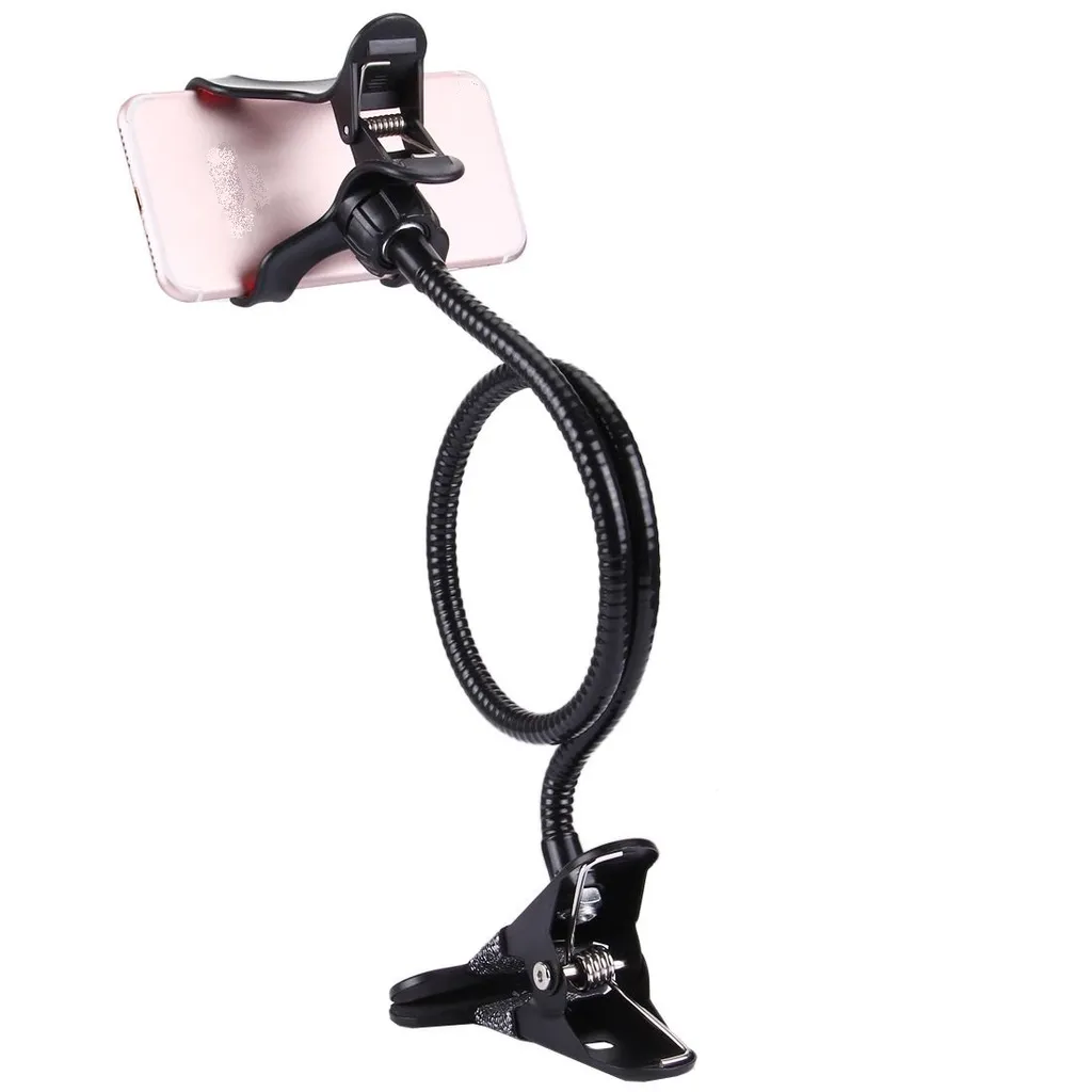 Supporto Scrivania per Tecno Spark 6 Air | Braccio Lungo DFV mobile Nero - 3