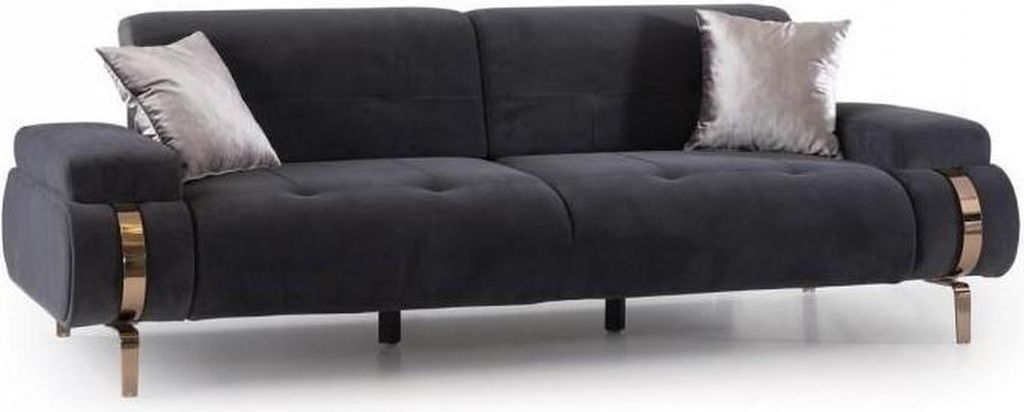 Sofagarnitur Sofa 3 Sitzer Sessel Couchtisch Couch Polster Wohnzimmer