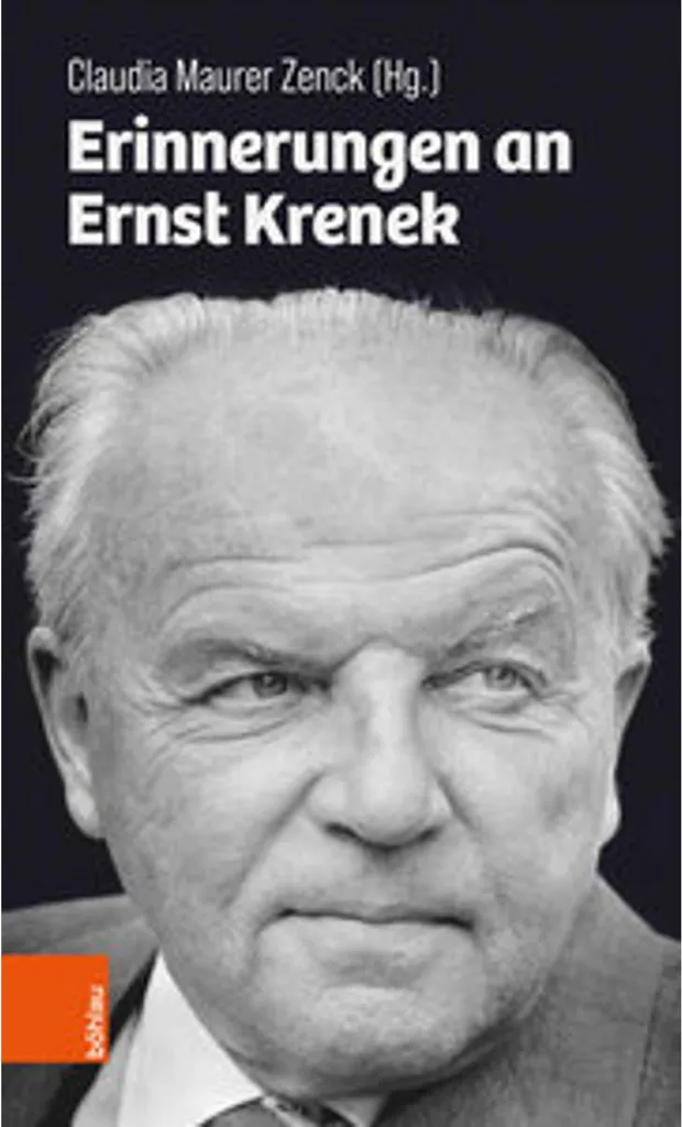 Erinnerungen an Ernst Krenek Edition Limitée Son Haute Définition