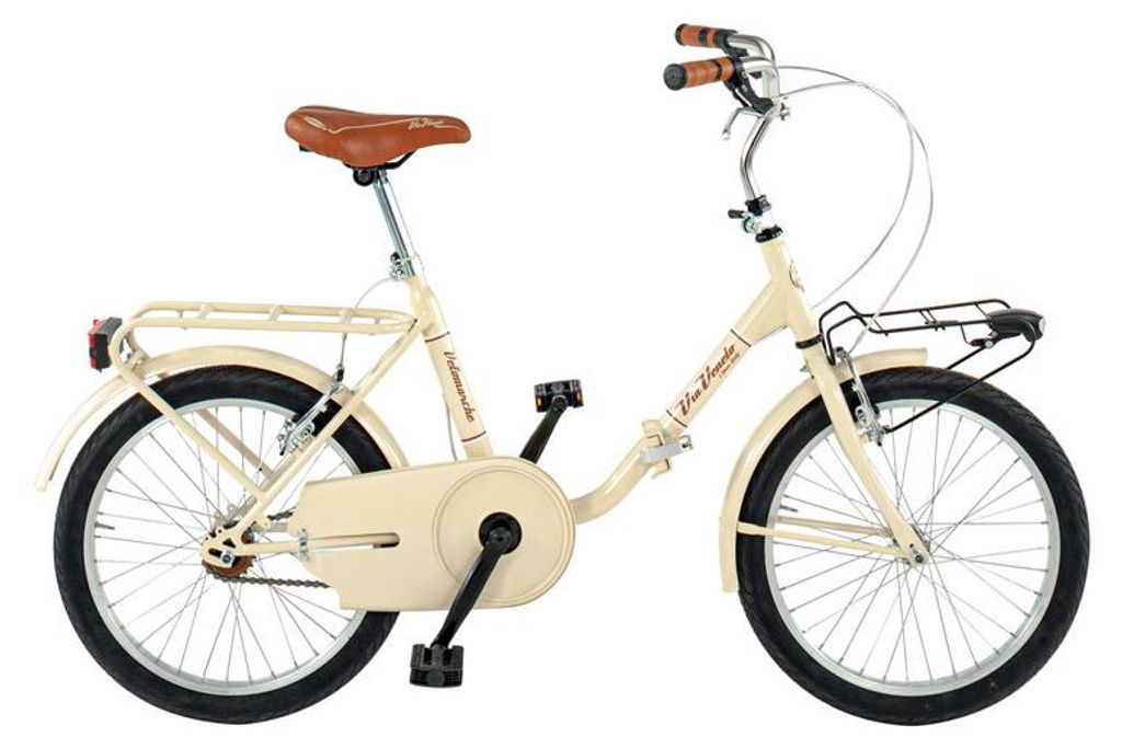 Via Veneto Bici Pieghevole Folding Mia 20” Beige Capuccino Immagine del prodotto 