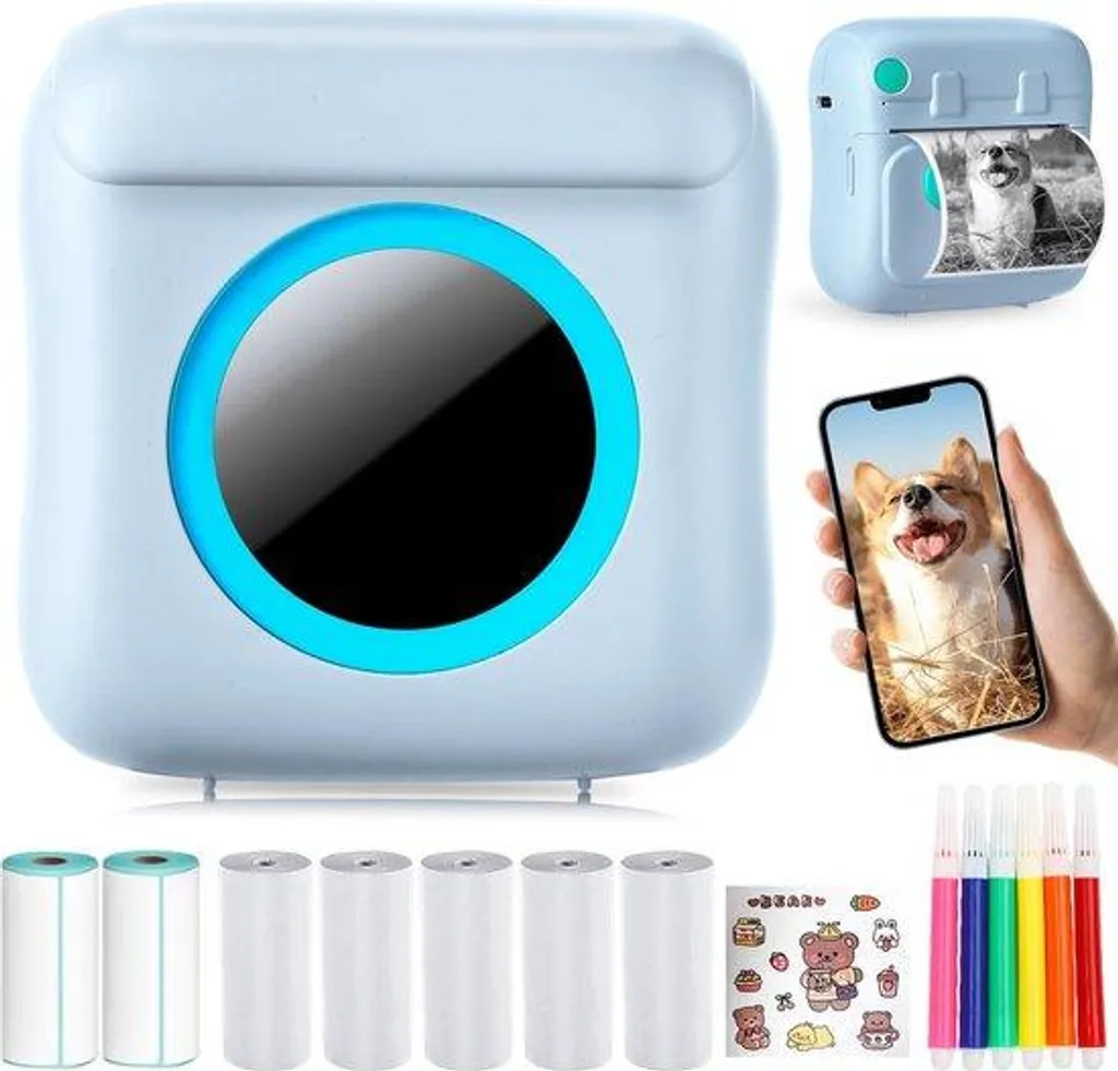 Fini l'encre chère avec cette imprimante portable thermique de poche