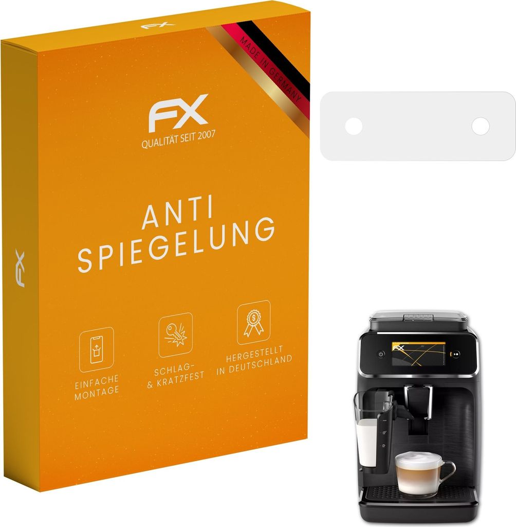 atFoliX FX-Antireflex 2x Schutzfolie kompatibel mit Philips Series 2200 (EP2230/10) Displayfolie