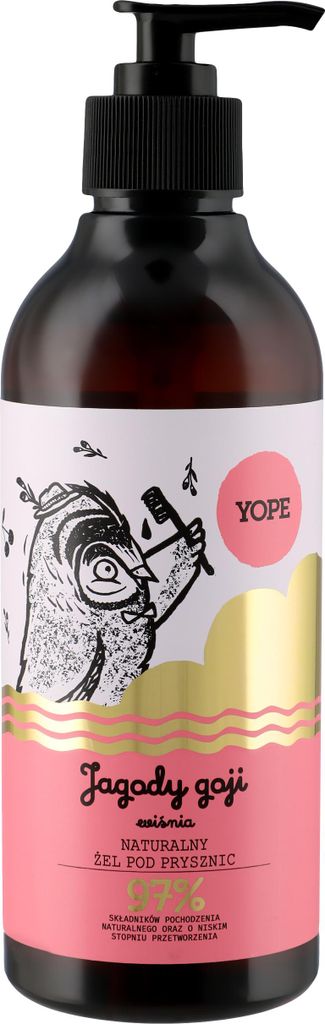 YOPE Goji-Beeren- und Kirschgel 400 ml