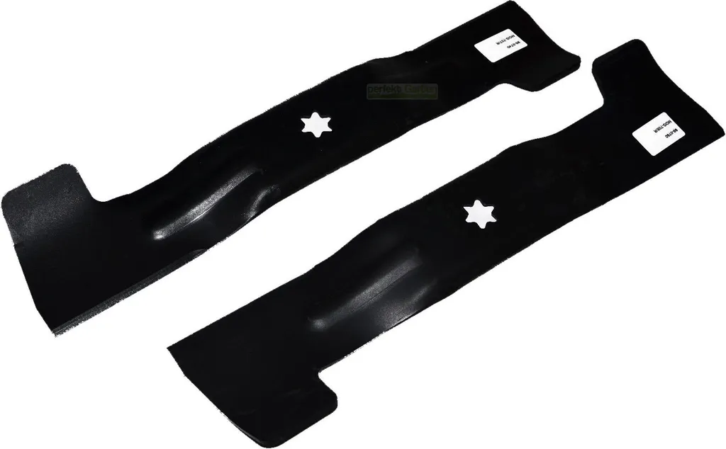 2 Lame 46cm per Blisar GE 130 140 175 | Ricambio Acciaio Temprato