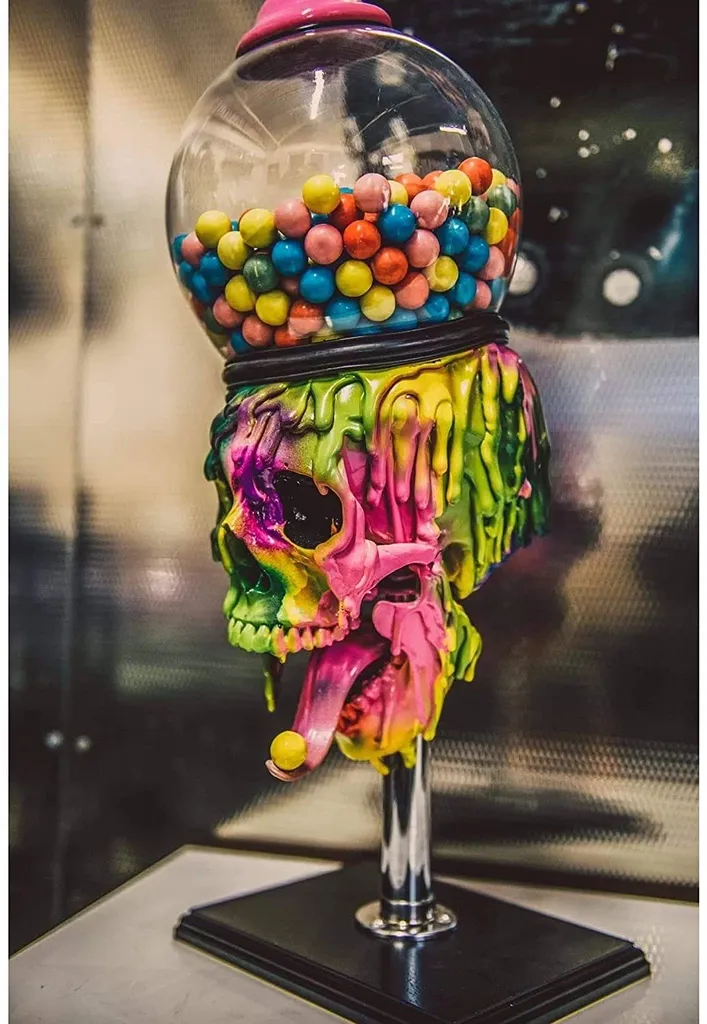 kaufland.de | Halloween Schädel Süßigkeiten Maschine Kaugummi Maschine