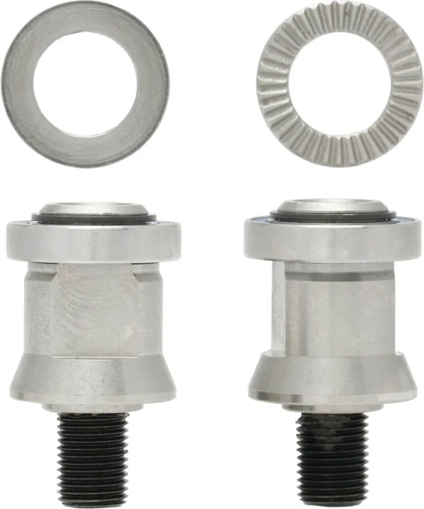 Écrous de remorque vélo Surly en acier inoxydable filetage 10x1mm