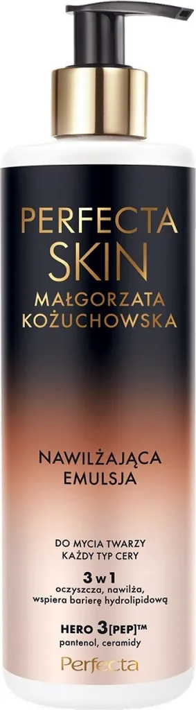 Adieu Peau Sèche : Nettoyant Visage 3en1 Perfecta Skin Émulsion Hydratante