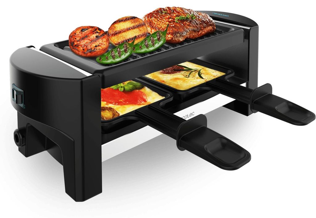 Cecotec Raclette Cheese&Grill 3200 Pocket, (320 Watt, für 2 Personen)