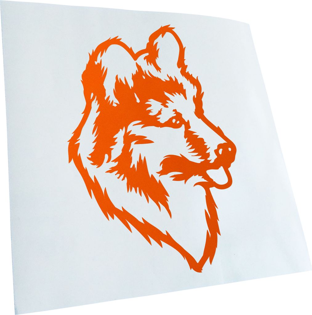 Kiwistar - Autoaufkleber - Cardinal Welsh Corgi Hund - Orange - 30x20cm - Aufkleber für Auto, Laptop, Fahrrad, LKW, Motorrad mehrfarbig JDM Decal ...