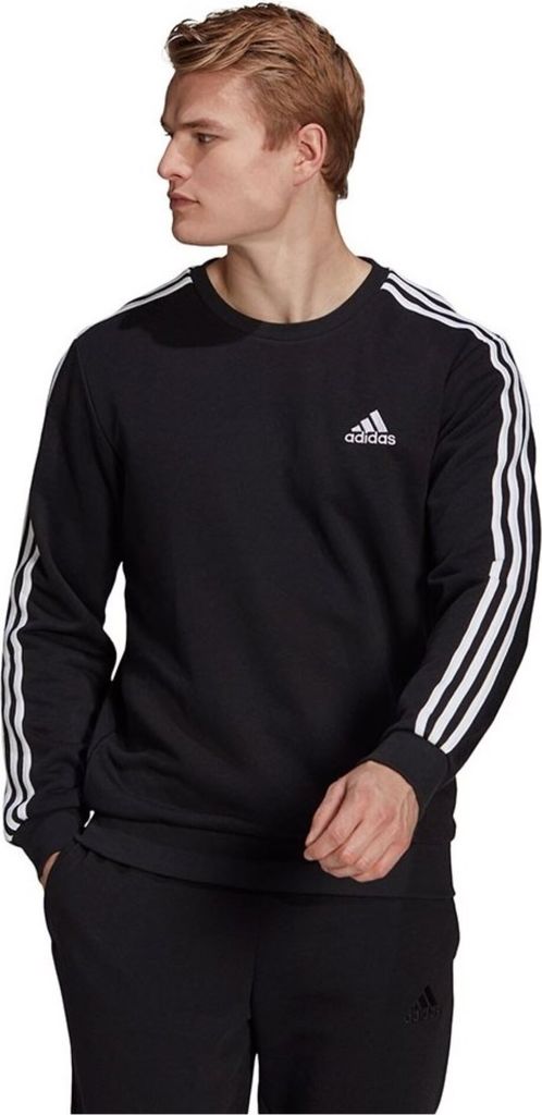 ADIDAS M 3S FT SWT adidas Herren Hoodie BLACK/WHITE M