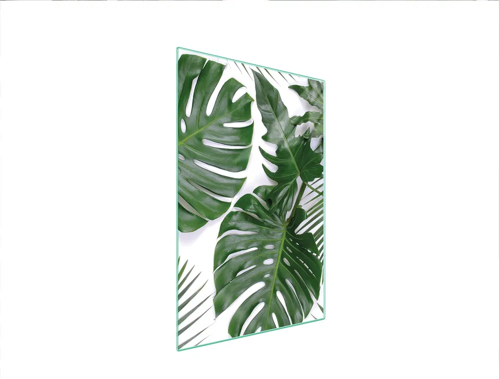 Tagliere in Vetro 35x52 MONSTERA | Coprifornelli Design e Igiene
