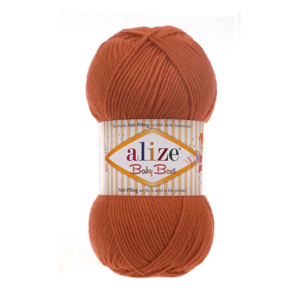 100g Strickgarn ALIZE Baby Best uni Babywolle Wolle Antipilling, freie Farbwahl