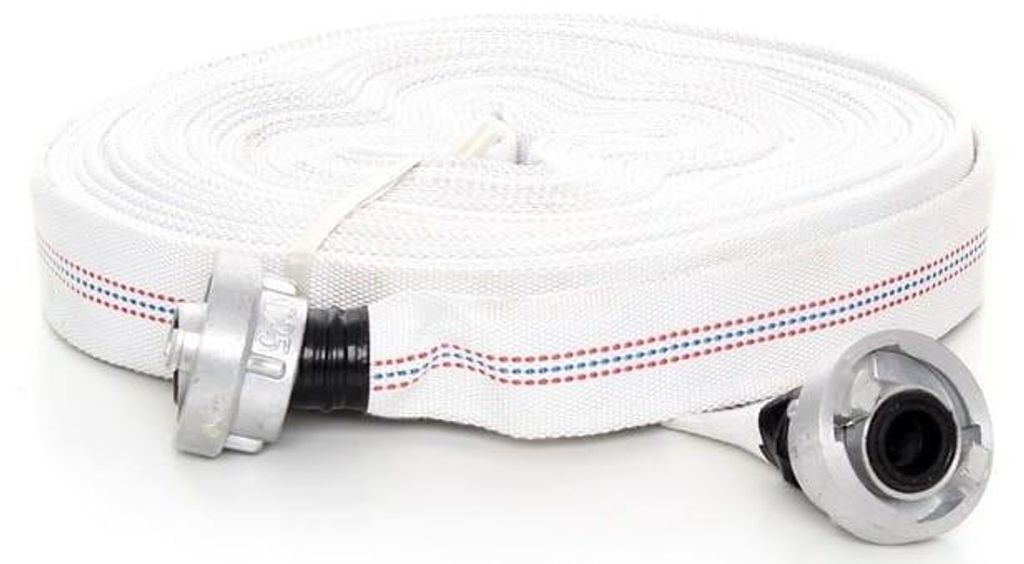 Feuerwehrschlauch 1" 20 m mit Anschlussstück KD781 Produktbild 