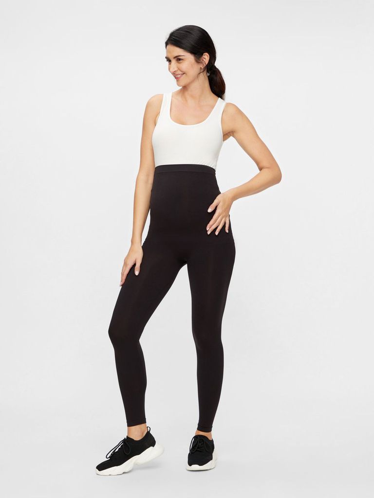 Mamalicious Tia Jeanne Maternity Leggings Schwarz L-XL Schwarz L-XL