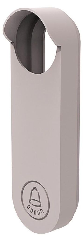INF Silikonhülle Google Nest Klingel 16.4cm x 5cm x 3.6cm, wasserdicht Weiß