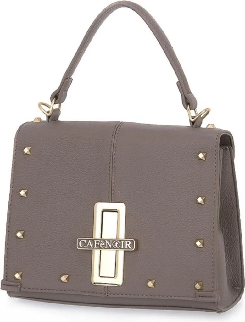 Sac à Main Porté Épaule avec Clous CafeNoir M005 Design Contemporain