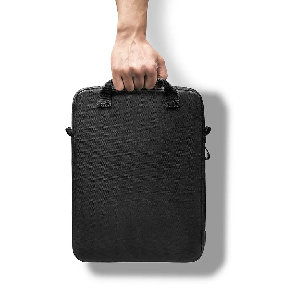 Sacoche tablette 12.9 pouces avec compartiment organisé pour pro noir
