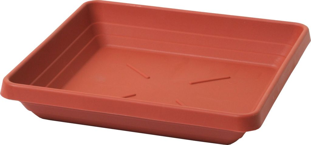 Plastia miska čtyřhranná Lotos - terakota 35x35 Obrázek produktu 