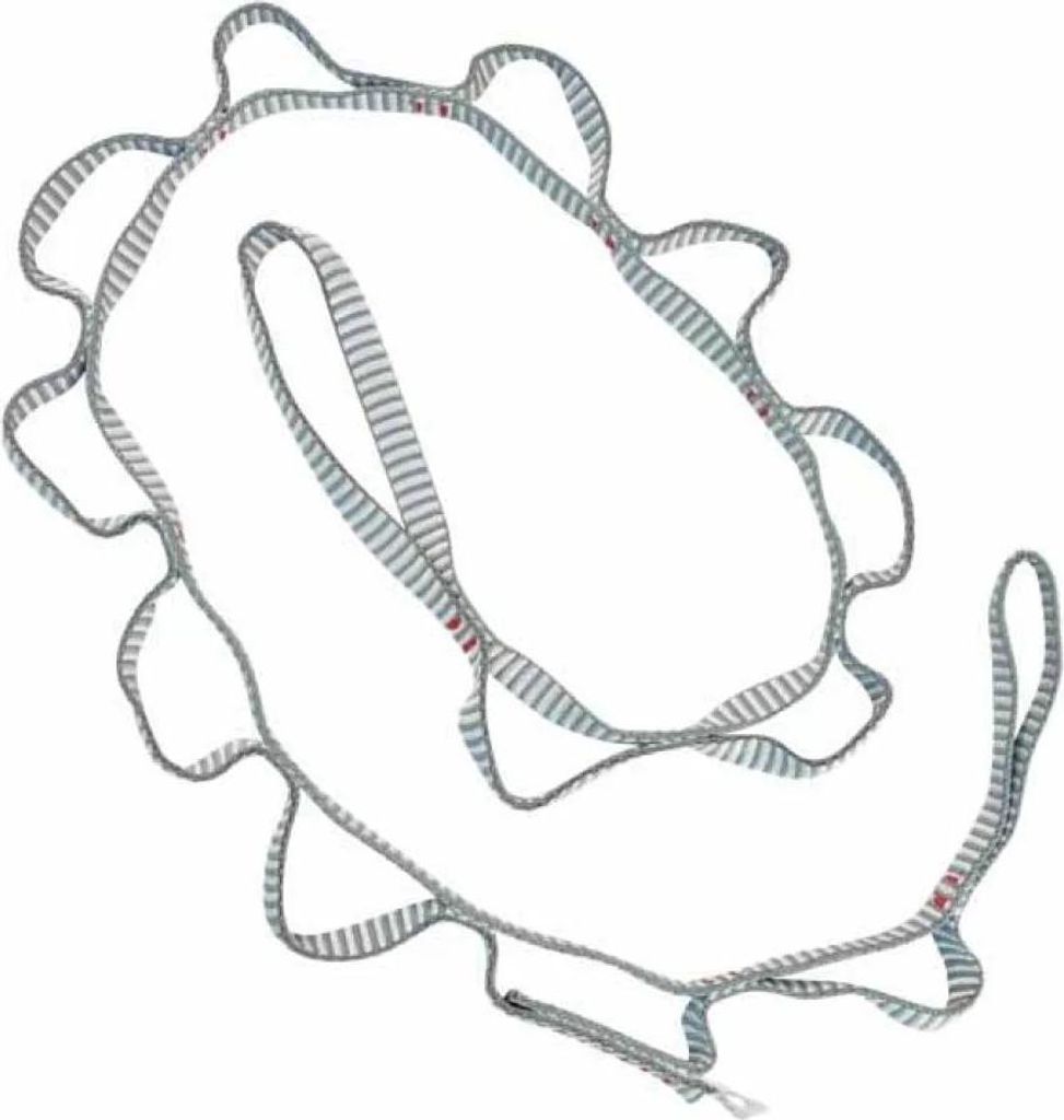 Kong Italy Chain Dyneema Daisy Chain Grau 120 cm Grau 120 cm