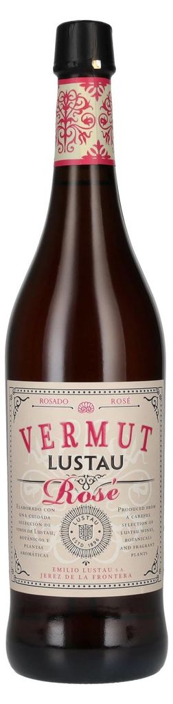 Lustau Vermut Rose 750ml 15% Vol. Produktbild 