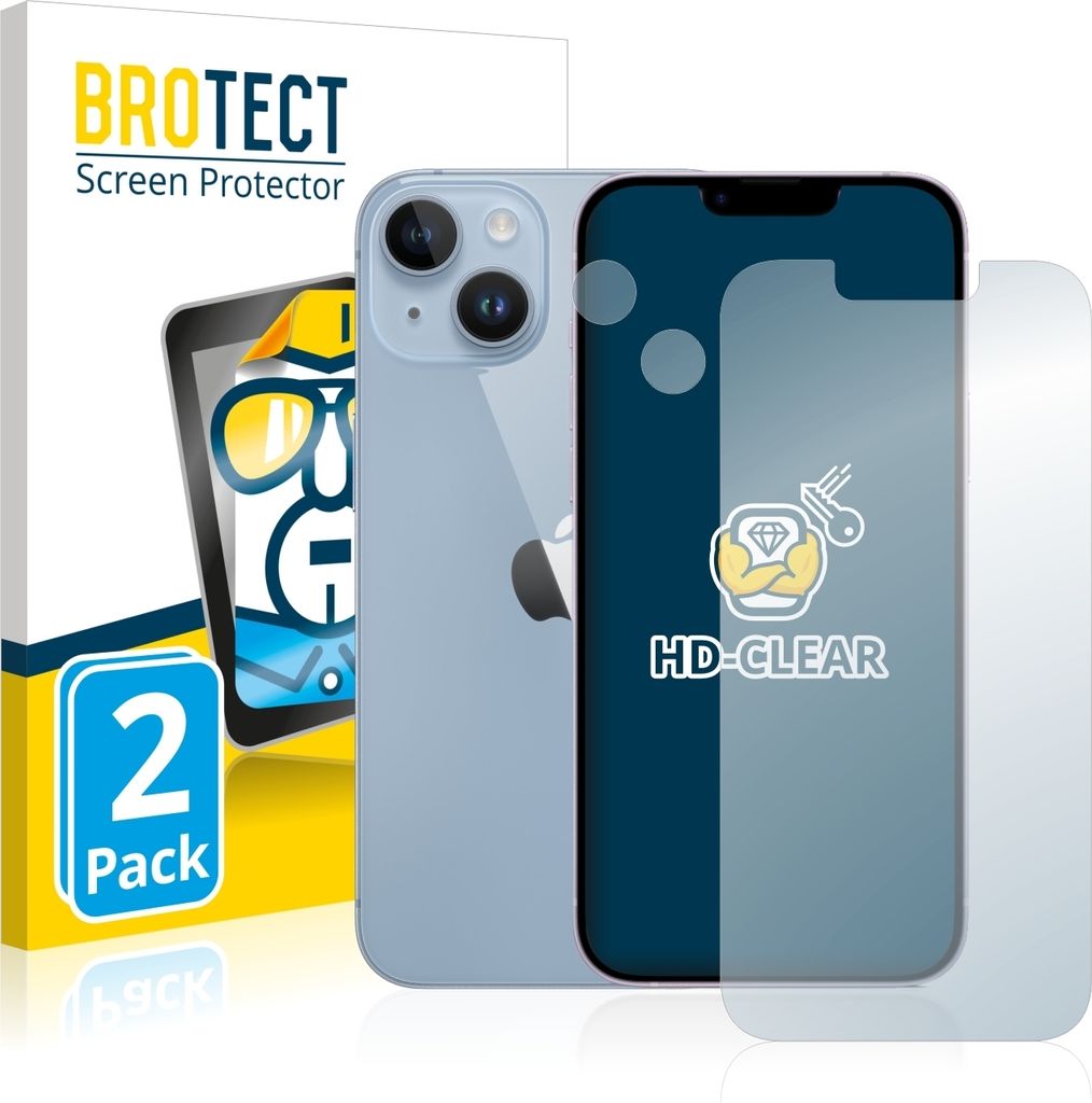 Brotect Pellicola Protettiva Per Freestyle InsuLinx (2 Pezzi) – Trasparente, Anti-impronta, Made In Germany