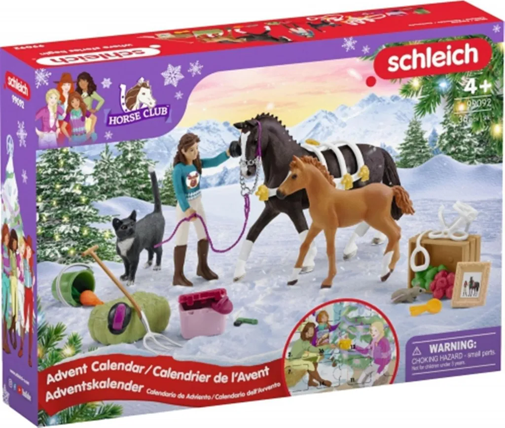 Schleich 99092 Horse Club Calendrier de l'Avent avec figurines inédites