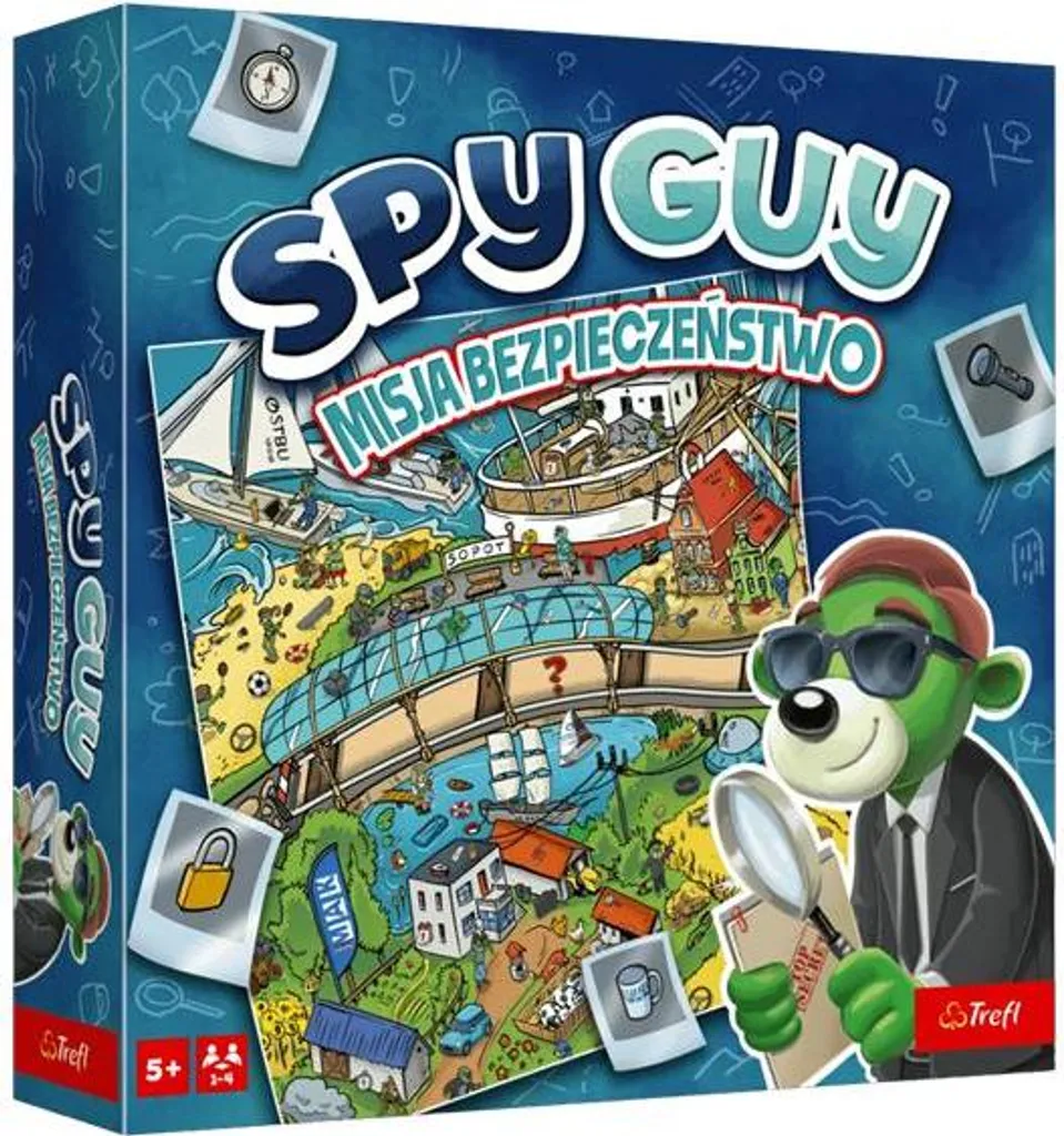 Spy Guy Mission Sécurité 02978 - Jeu d'Observation avec Grand Plateau
