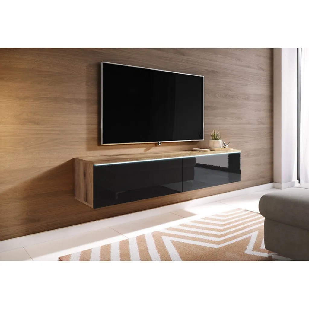 Miglior Rapporto Qualità Prezzo: Mobile TV WILLA D 140 cm Rovere Wotan