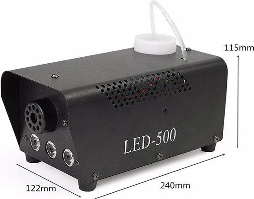 Machine à fumée 600W LED : solution complète pour éclairage de fête DJ