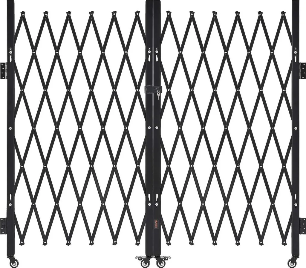 Barrière de sécurité pour garage et allée extensible 320cm escamotable