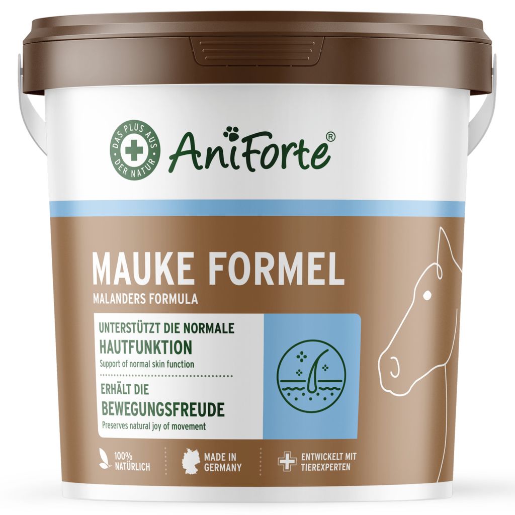 AniForte Mauke Formel für Pferde 1 kg - natürliche Produktbild 