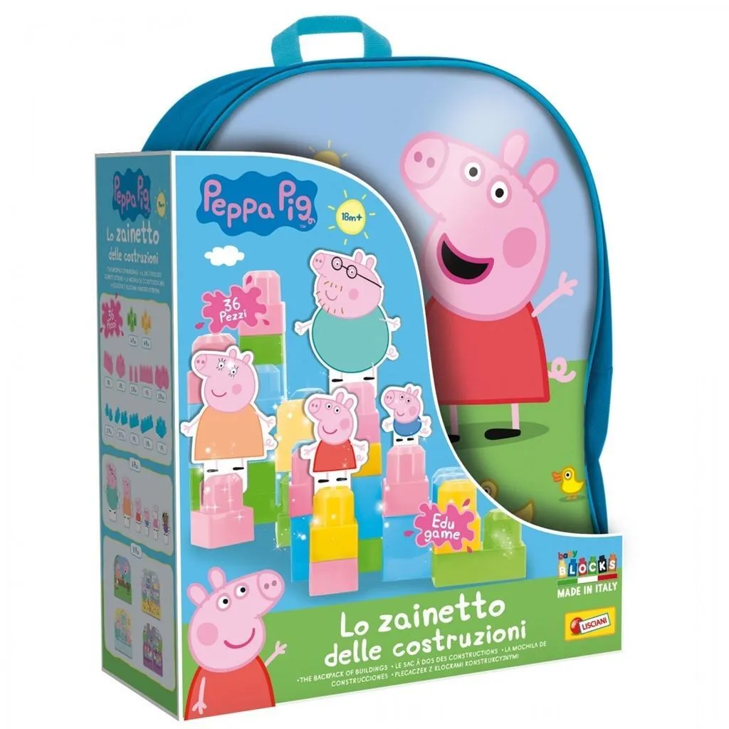 Liscianigioch Peppa Pig Sac à Dos Scolaire pour Enfant et Maternelle