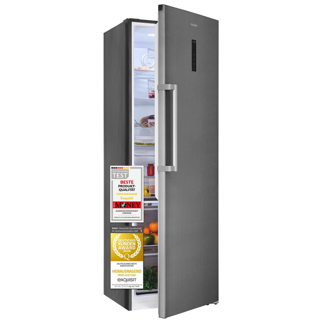 Vollraumkühlschrank | KS5360-V-HE-040C inoxlook | 359 l Produktbild 