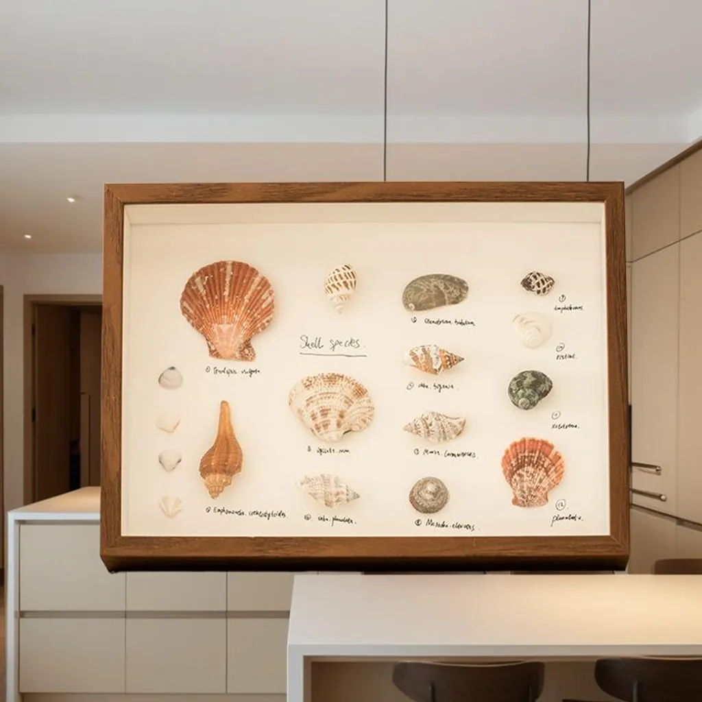 INF Cornice per display fai-da-te: cornice 3D in acrilico per fiori secchi Cachi 8 pollici - 4