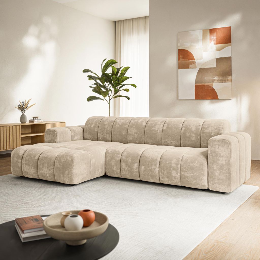 Masseno Ecksofa SETIA LM L-S mit L-Form, Sofa, Produktbild 