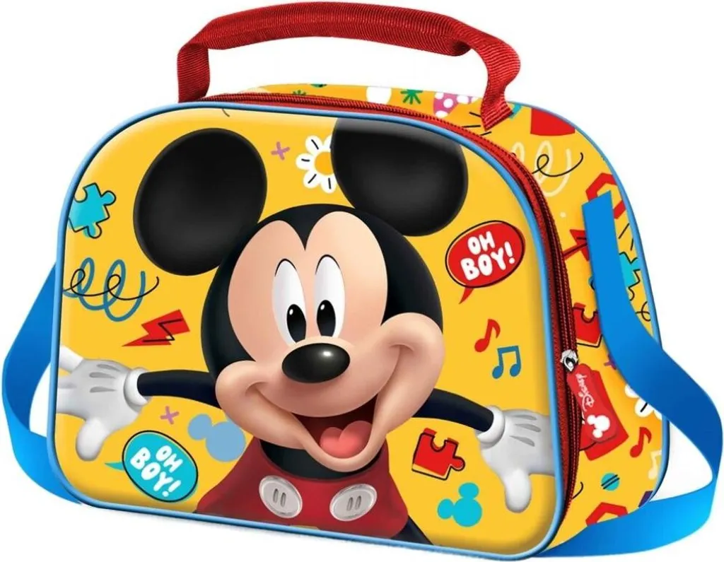 Boîte à lunch Disney Mickey 3D - Lunch Box Enfant avec Design Relief