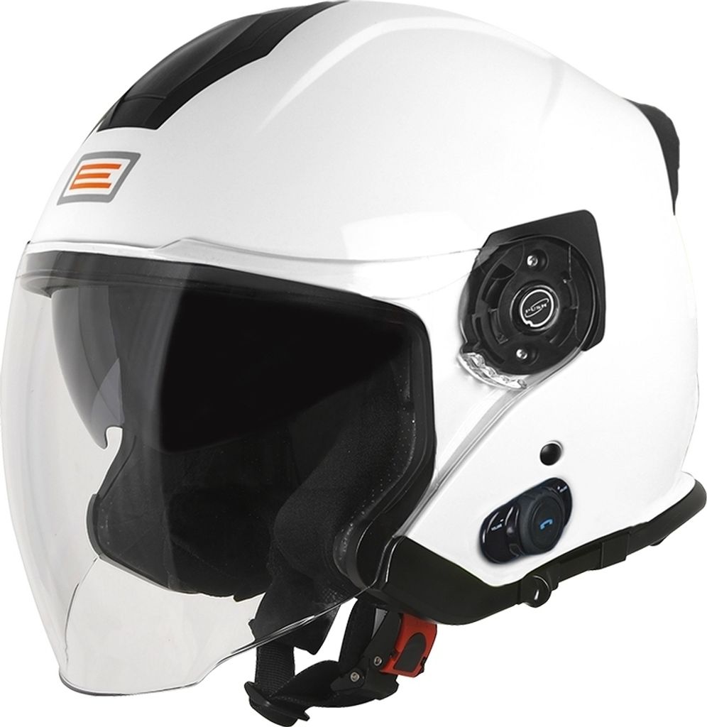 Origine Palio 2.0 Mini S7 Bluetooth Jethelm, weiß metallic, XS (54)