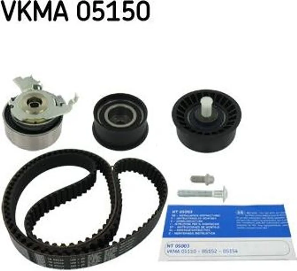Kit de courroies dentées SKF VKMA 05150 OE 24426500 pour Opel Astra F